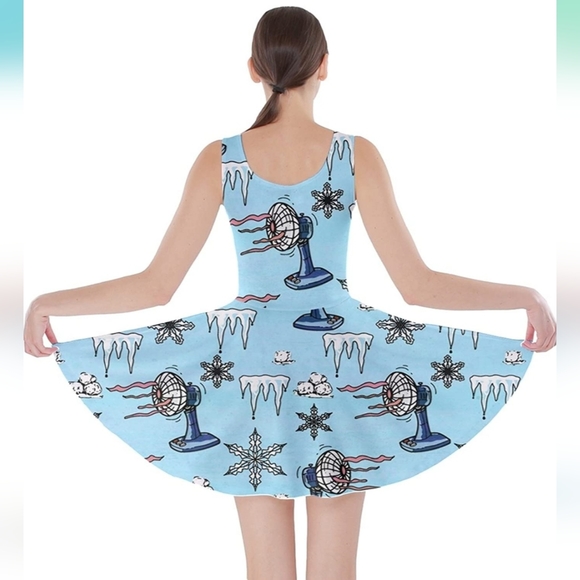 Cute Skater Dress, "Cool" print - Picture 2 of 5